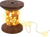 Goobay 60341 Yarn Bobbin Beltéri LED fényfüzér 10m - Meleg fehér