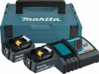 Makita Energy Kit 198116-4 2x BL1860B 18V Akkumulátor 6000mAh + DC18RD töltő