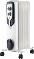 Adler AD 7815 Elektromos Olajradiátor 7 tagos 1500W - Fehér