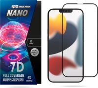 Crong 7D Nano Full Coverage Apple iPhone 14 / 13 / 13 Pro rugalmas üveg képernyővédő fólia