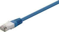 Goobay F/UTP CAT5e Patch kábel 1m - Kék