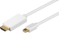 Goobay 52860 mini Displayport - HDMI Kábel 1m - Fehér