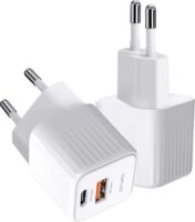 4smarts VoltPlug Duos Hálózati USB-A / USB-C töltő - Fehér (20W)