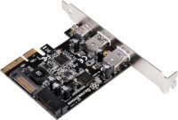 SilverStone ECU05 USB 3.1 Type-C / USB 3.0 Type-A PCIe portbővítő