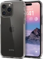 Crong Crystal Slim Apple iPhone 14 Pro Szilikon Tok - Átlátszó