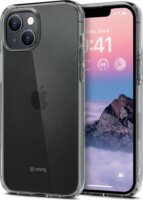 Crong Crystal Slim Apple iPhone 14 Szilikon Tok - Átlátszó