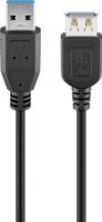 Goobay 95726 USB-A apa - USB-A anya 3.0 Hosszabbító kábel - Fekete (5m)