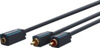 Clicktronic 70493 3.5mm Jack anya - 2x RCA apa Kábel (0.1m)