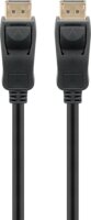 Goobay 49961 Displayport 1.1 - Displayport 5m - Fekete