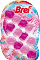 Bref Brilliant Gel Spring Rain WC illatosító - 3x42g