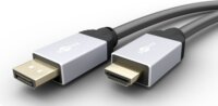 Clicktronic 71612 Displayport 1.2 - HDMI 2.0 Kábel 2m - Fekete