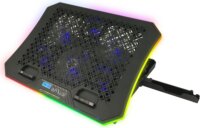 Esperanza EGC109 19" RGB Laptop hűtőpad - Fekete