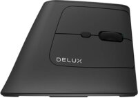 Delux MV6 DB Wireless Vertikális Egér - Fekete