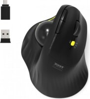 Port Designs 900719 Wireless Trackball Egér - Fekete