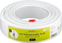 Goobay 49760 Koax antenna kábel 25m - Fehér