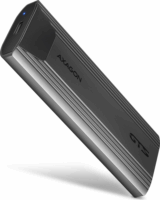 Axagon EEM2-GTS M.2 USB 3.2 Külső SSD ház - Fekete