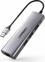 Ugreen CM266 USB 3.0 HUB (3 port + RJ45)