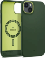 Caseology Nano Pop Apple iPhone 14 Plus MagSafe Szilikon Tok - Zöld