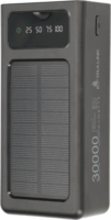 Extralink Solar EPB-093 Napelemes Powerbank 30000mAh (2.1A / 5V) - Fekete
