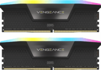 Corsair 64GB / 5600 Vengeance RGB Black DDR5 RAM KIT (2x32GB)