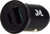JML CC-103 Autós töltő 3A (2x USB) Fekete