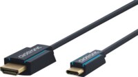 Clicktronic 44930 USB-C 2.0 - HDMI 2.0 Kábel 3m - Fekete
