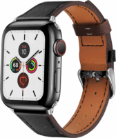 Fusion Apple Watch Bőr szíj 38/40 mm - Fekete