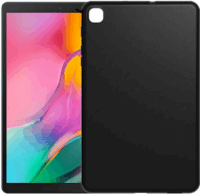 Fusion Jelly Samsung T870 / T875 Galaxy Tab S7 Hátlapvédő Tok - Fekete