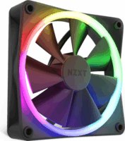 NZXT F120 RGB 120mm PWM Rendszerhűtő - Fekete