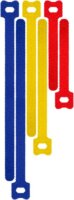 Goobay Tépőzáras kábel kötegelő 6db - Kék/Sárga/Piros