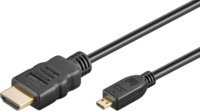 Goobay 53786 HDMI 2.0 - Micro HDMI Kábel 3m - Fekete