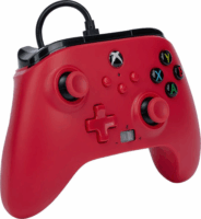 PowerA EnWired vezetékes Artisan Red controller (Xbox Series X|S/Xbox One/PC)