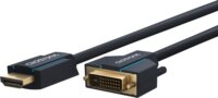 Clicktronic 70343 DVI-D - HDMI 1.4 Kábel 5m - Fekete