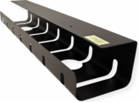 Roline asztal alá rögzíthető kábelrendező - Fekete