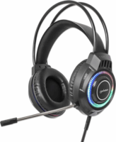 Manhattan 180696 USB Gaming Headset - Fekete