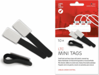 Label The Cable LTC 2510 Mini kábelcímkék - Fekete (10db)