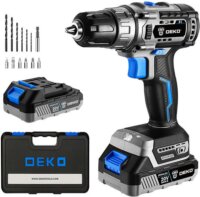 Deko Tools DKBL20DU3-S3 Akkumulátoros fúrógép