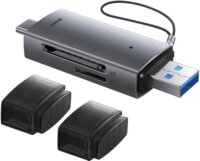 Baseus Lite Series S Multi USB-C Külső kártyaolvasó - Szürke