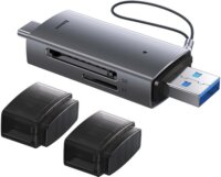 Baseus Lite Series S Multi USB-C Külső kártyaolvasó - Szürke