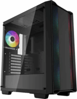 Deepcool CC560 ARGB Számítógépház - Fekete