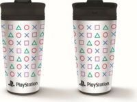 Pyramid Playstation 450ml utazó bögre - Mintás