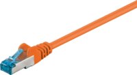 Goobay S/FTP CAT6a Patch kábel 0.25m - Narancssárga