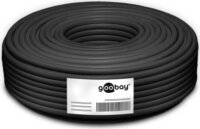 Goobay S/FTP CAT6a Kültéri Installációs kábel 100m - Fekete