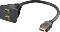 Goobay 68784 HDMI apa - 2x HDMI anya Elosztó Splitter