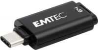 Emtec 64GB D400 USB 3.2 Type-C Pendrive - Fekete