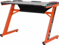 Meetion MT-DSK10 Gamer asztal - Fekete/Narancs
