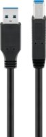 Goobay 96119 USB-A apa - USB-B apa 3.0 Nyomtató kábel - Fekete (5m)