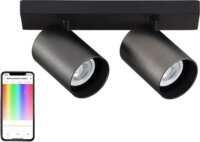 Yeelight YLDDL-0084 Okos Fali / mennyezeti 2 spotos LED lámpa - Fekete