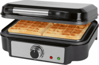 ProfiCook PC-WA 1240 Gofrisütő 1000W - Fekete/Inox