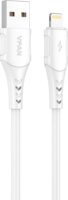 Vipfan Colorful X12LT USB-A apa - Lightning apa 2.0 iPhone Töltő kábel - Fehér (1m)